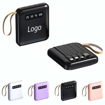 10000mAh Power Bank Portable Charger with LED Display