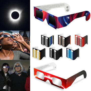 Custom Full Color Solar Eclipse Glasses