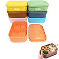3-Compartment 25Oz Silicone Lunch Box