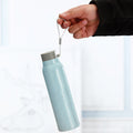 Custom Wheat Straw Glass Water Bottle with Logo