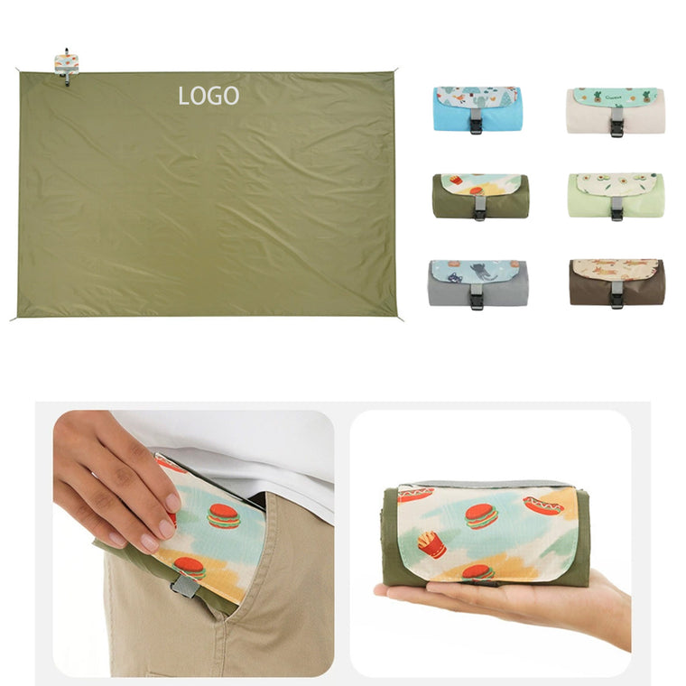 Full-Plate Printing Portable Foldable Waterproof Picnic Mat