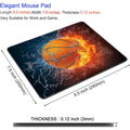 9.5" X 7.9" Full Color Custom Mouse Pad With Stitched Edge