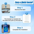 A3 Single Sided Table Top Retractable Banner Display