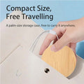 Bamboo Multi-Function Data Cable Storage Box