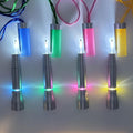 5 inch LED Light-Up Black Ink Pen With Necklace