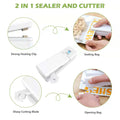 2 in 1 Rechargeable Cutter and Bag Sealer