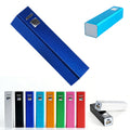 2600Mah Lipstick Power Bank with Charging Cable