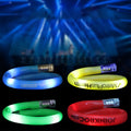 Assorted Fun Colors Led Flashing Tube Light Up Bracelets