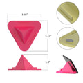Three-Sided Pyramid Shape Mobile Stand