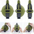 Foldable Portable Camping Sports Flask With Carabiner