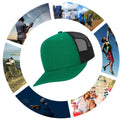 Six Panel Snapback Trucker Cap
