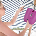 Portable Beach Safe Lock Box With Security Wire