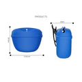 Portable Silicone Dog Treat Pouch W/ Clip & Magnetic Closure