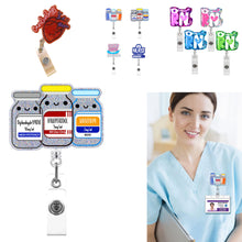 360 Swivel Customized Acrylic Id Holder