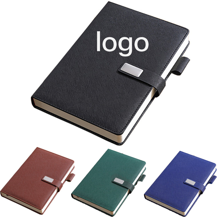 Thickened Buckle Meeting Minutes Business Office Notebook