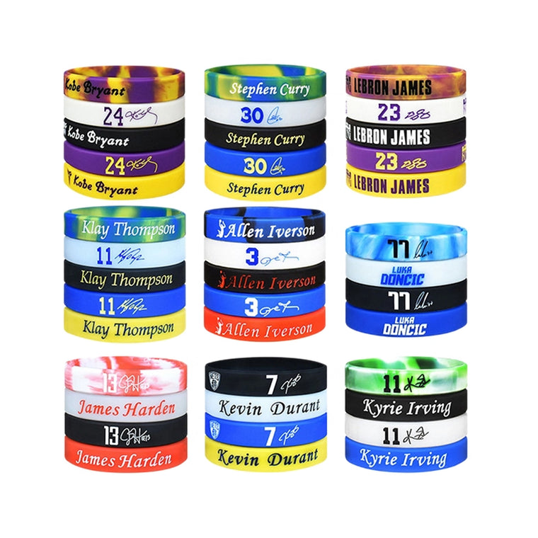 Basketball Silicone Wristband