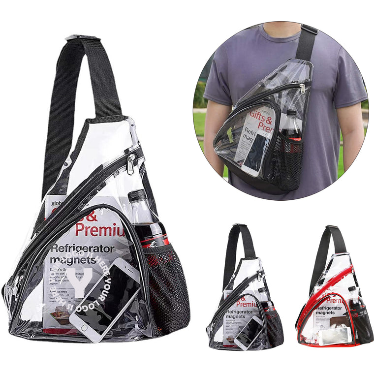 Clear PVC Sling Bag