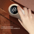 Rechargeable Electric Lint Remover With Digital Display
