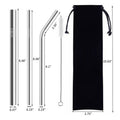 Stainless Steel Straw Set