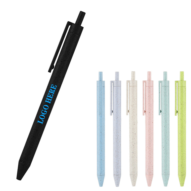 Eco Wheat Straw Click Pen