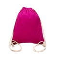 Cotton Canvas Drawstring Backpack