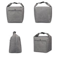 Portable Durable Roll-top Insulated Lunch Tote Bag Bento Bag