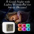 Digital LED Color Change Alarm Clock