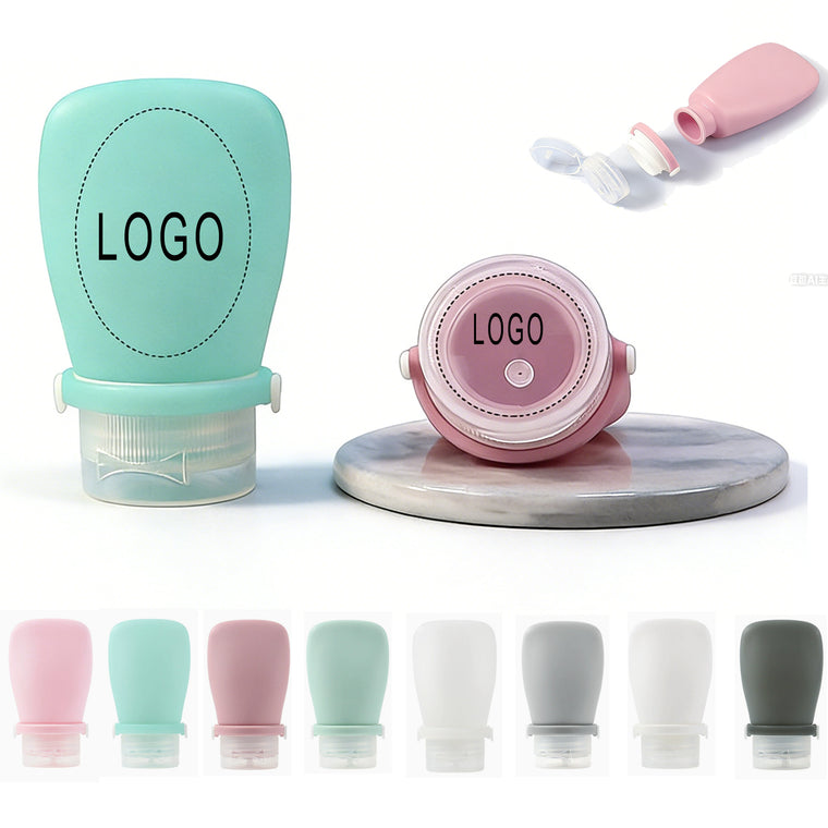 2OZ Silicone Travel Bottle Set