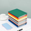 A5 Leather Notebook With Elastic Closure Band