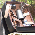 9-Piece Travel Coffee Maker Gift Set With Manual Grinder