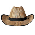 Custom Logo Straw Cowboy Hat