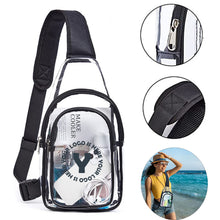 Small Clear Shoulder Sling Crossbody Bag