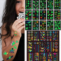 Luminous Temporary Tattoos Stickers