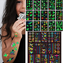 Luminous Temporary Tattoos Stickers