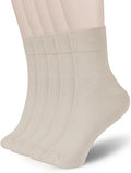 Women'S Soft Cotton Ankle Socks 5-Pack