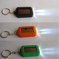 Mini Portable Solar Power Flashlight Keychain W/ 3 LED Light