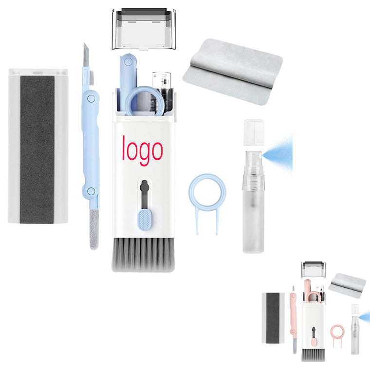 7-in-1 Tech Cleaning Kit with Brush & Spray