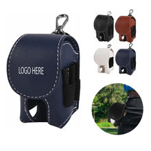 Leather Golf Ball Pouch
