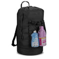 Laundry Backpack Nylon Laundry Basket With Shoulder Strap