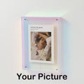 Colorful Acrylic Photo Frame