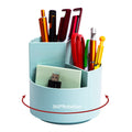 Desk 3 Slots 360-Degree Spinning Pencil Pen Holder