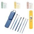 Earwax Removal Kit With Pu Leather Storage Bag