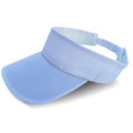 Poly-Cotton Sun Visor Hat For Outdoor