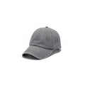 Embroidered Washed Cotton Soft Top Visor Baseball Cap