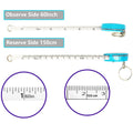 Full Color Custom Measuring Tape Keychain 150 Cm/60 Inch