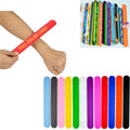 Full-Color Print Silicone Slap Bracelets W/Ruler