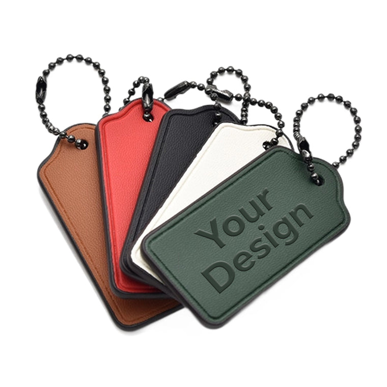 PU Leather Luggage Tags & Bag Charms