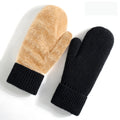 Women'S Winter Outdoor Mittens Thickened Fleece