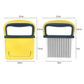 Stainless Steel Crinkle Cutter Knife With Protective Cover