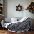 Bedsure Sherpa Fleece Throw Blanket For Couch